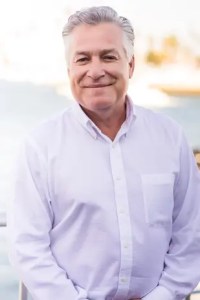 Man in white long sleeve